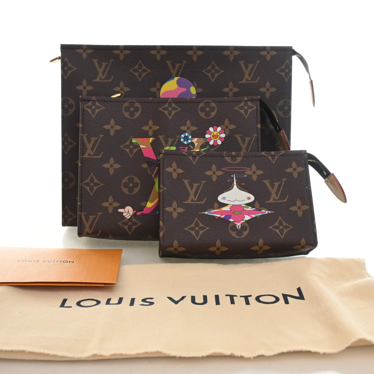 Louis Vuitton x Takashi Murakami Monogram Trio Toiletry Set, photo 15 of 15