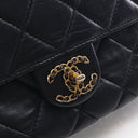 Chanel Mini Lambskin CC Fla...