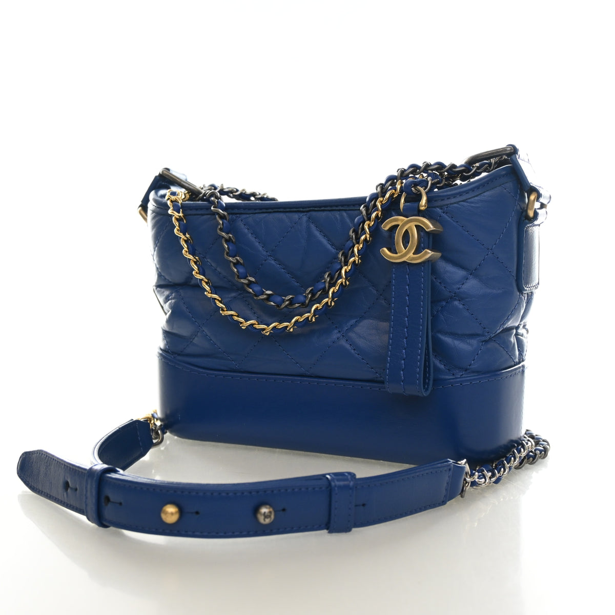 Chanel Vintage Small Aged Calfskin Gabrielle Hobo, photo 3 of 12