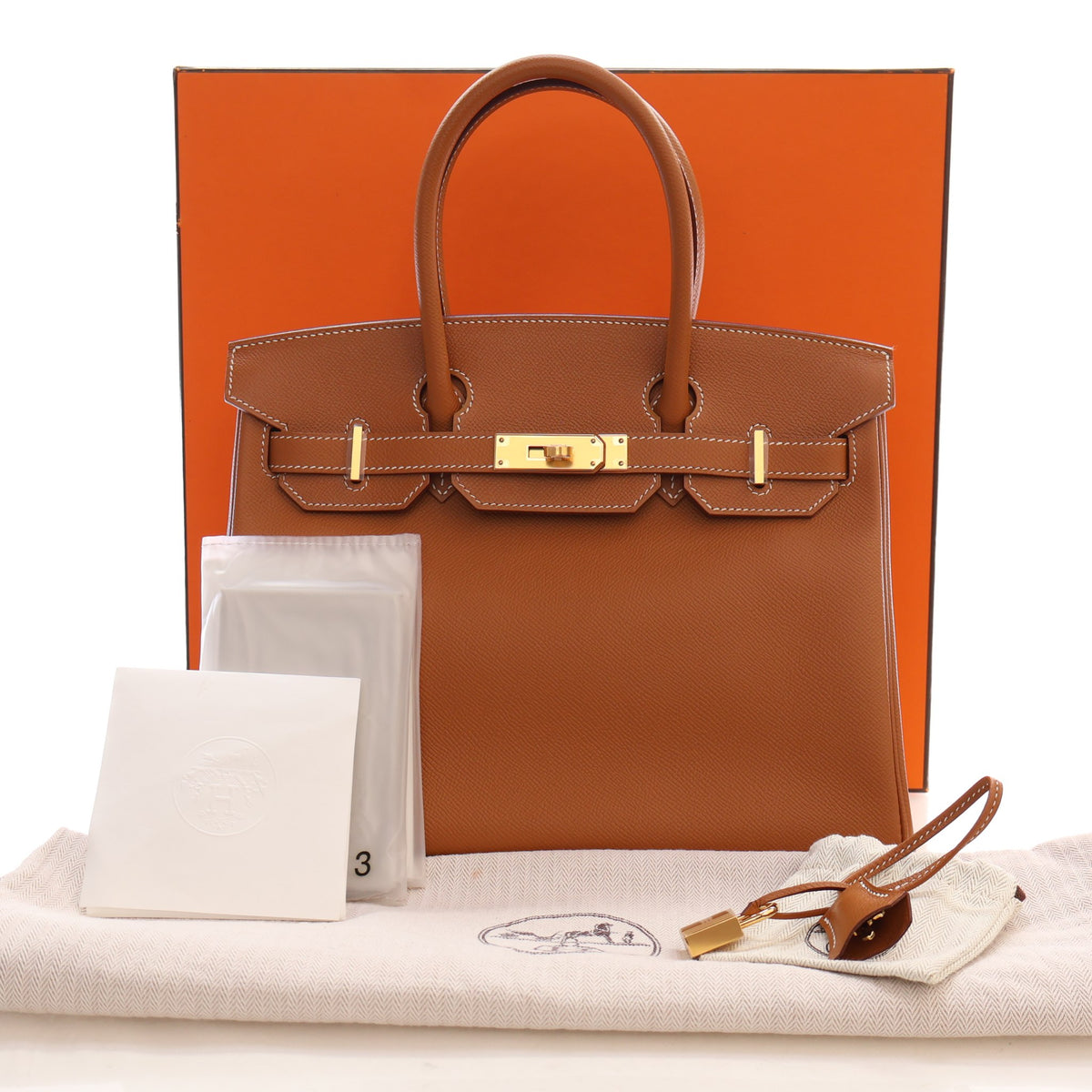 Hermes Gold Epsom Birkin 30, photo 21 of 21