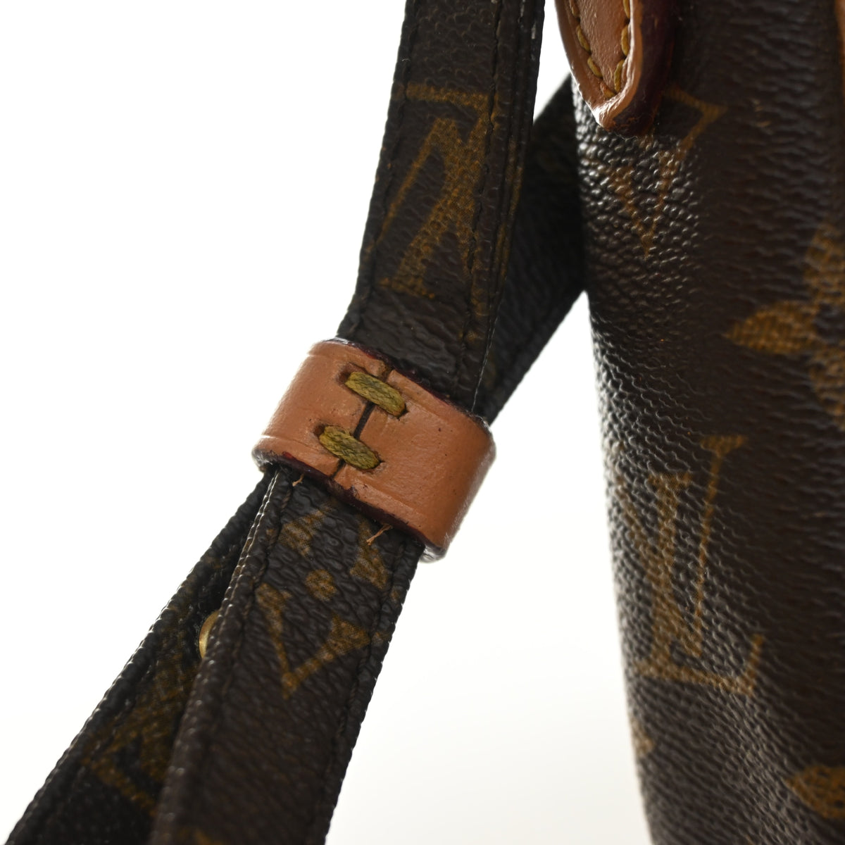 Vintage Louis Vuitton Monogram Danube Bag, strap and chain detail