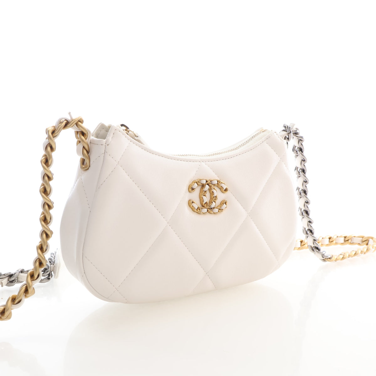 Chanel Small Lambskin 19 Hobo, photo 2 of 16