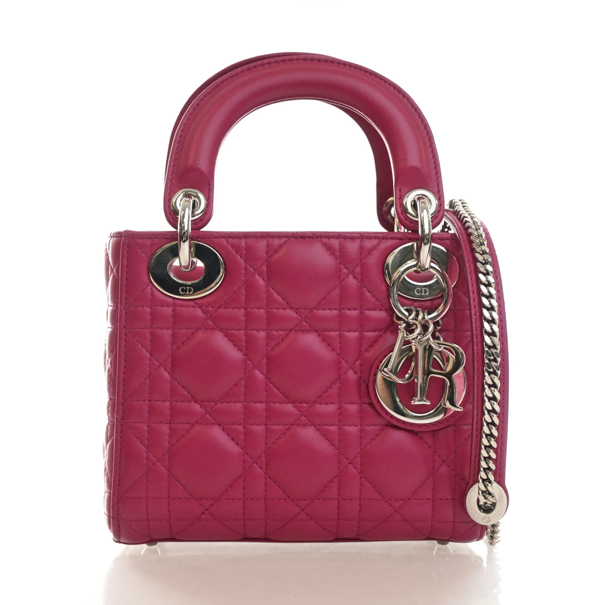 Christian Dior Mini Lambskin Lady Dior, photo 1 of 17