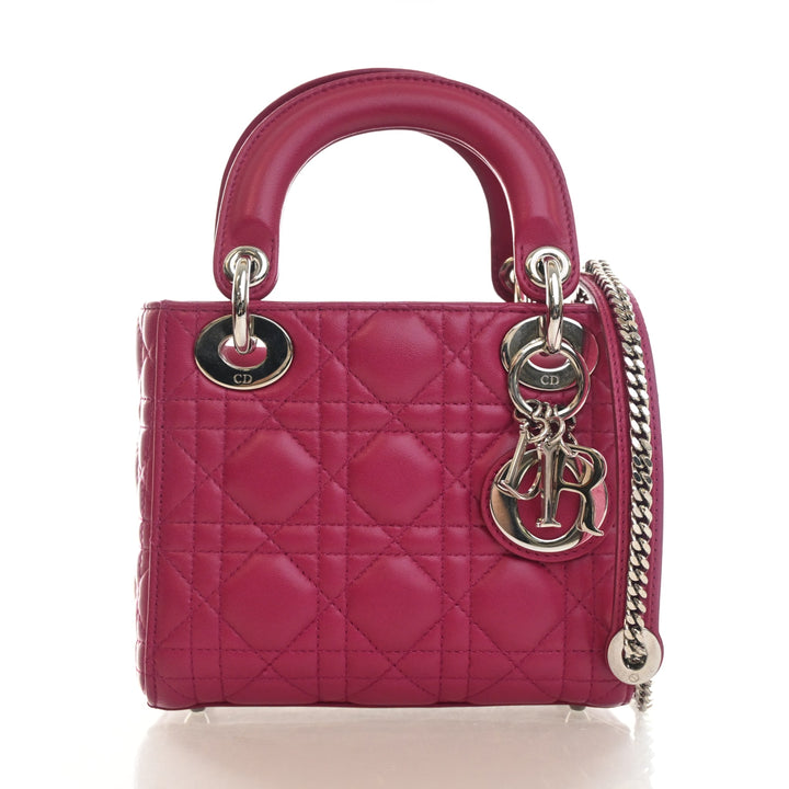 Christian Dior Mini Lambskin Lady Dior