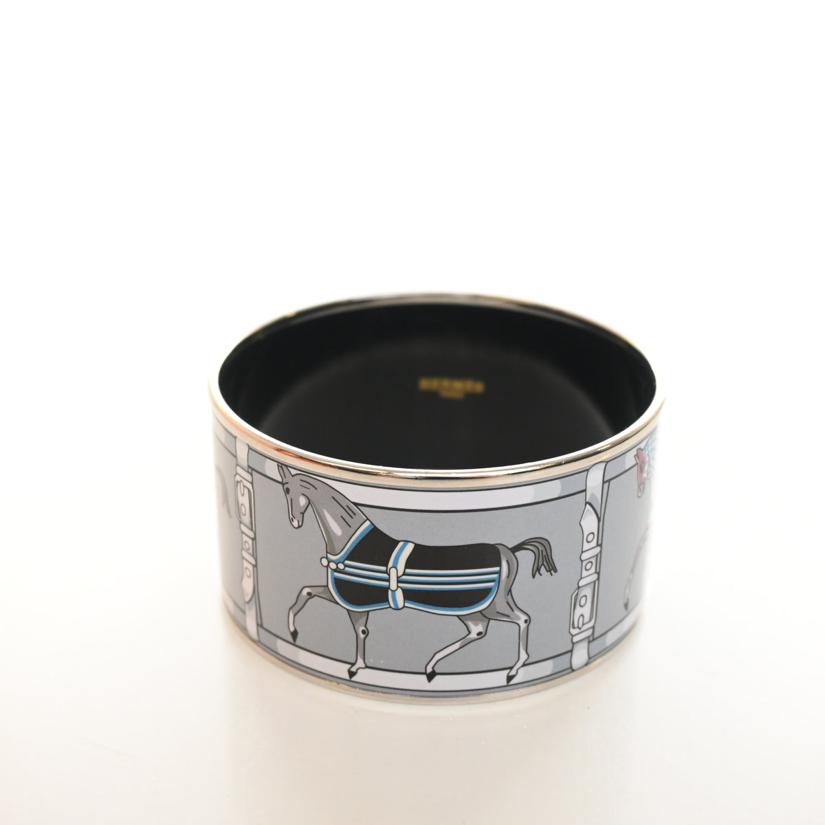 Pre-Owned Hermès Couvertures Et Tenues De Jour Bangle, front view