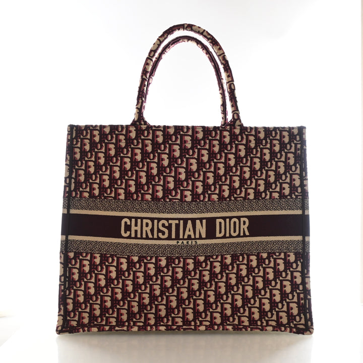 Christian Dior Large Oblique Book Tote