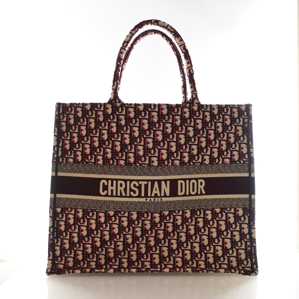 Christian Dior Large Oblique Book Tote