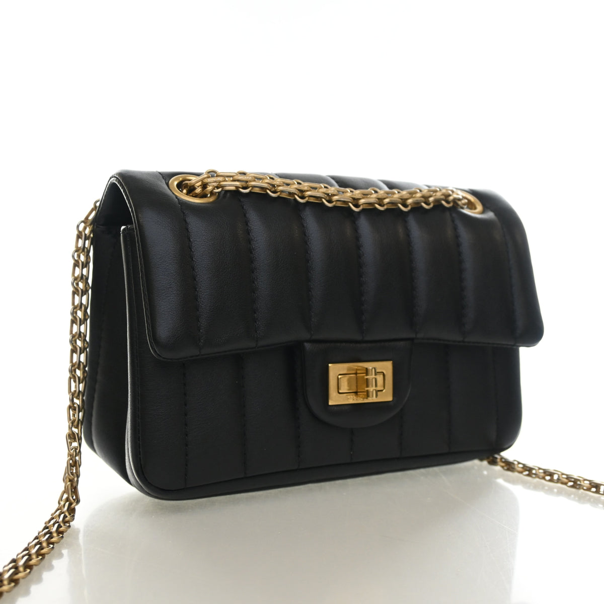 Chanel Mini Lambskin Quilted 2.55 Flap, photo 2 of 16