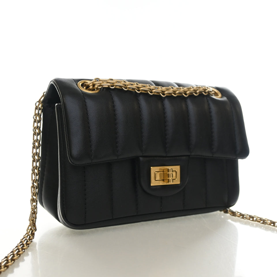 Chanel Mini Lambskin Quilted 2.55 Flap