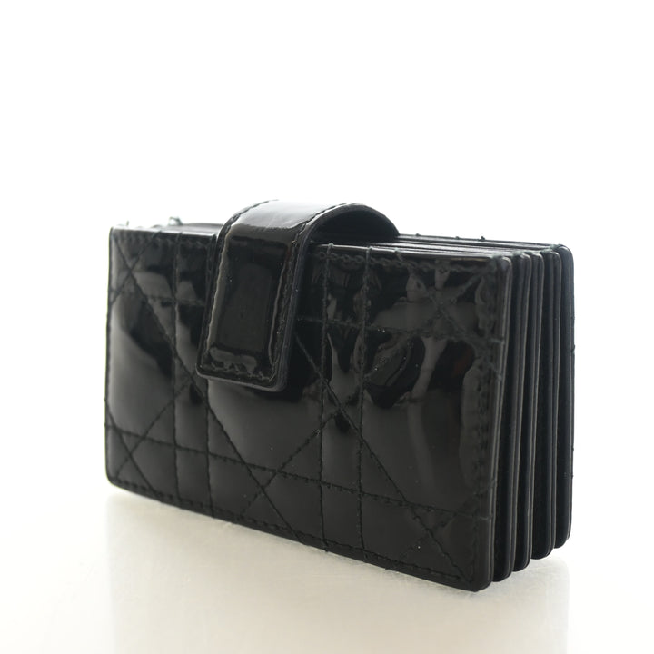 Christian Dior Patent Jasmine Card Holder