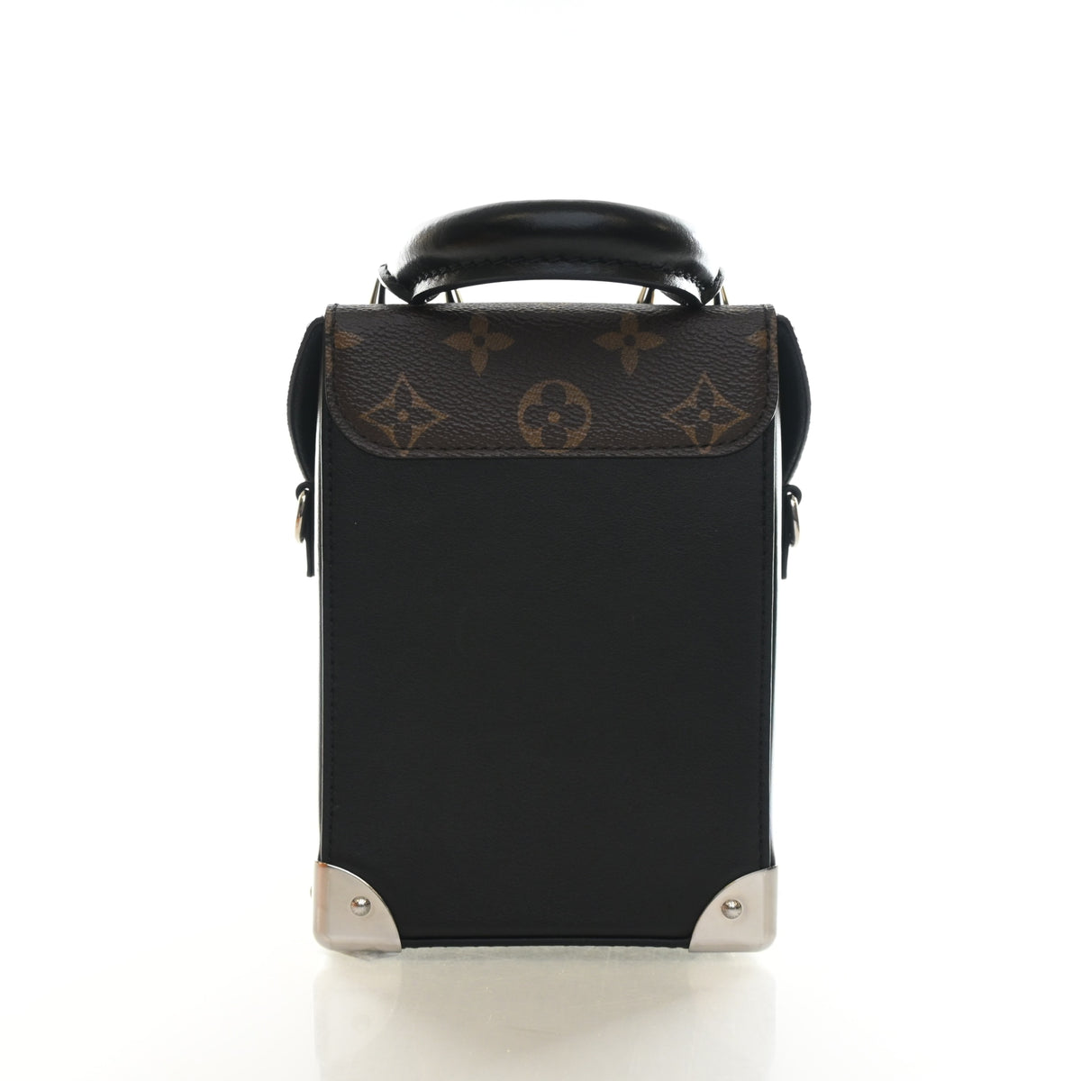 Pre-Owned Louis Vuitton Camera Calfskin Box Bag, side view