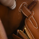 Hermes Gold Togo Kelly 25