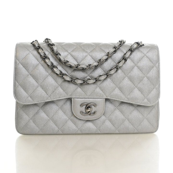 Chanel Jumbo Caviar Classic Double Flap Bag, photo 1 of 14