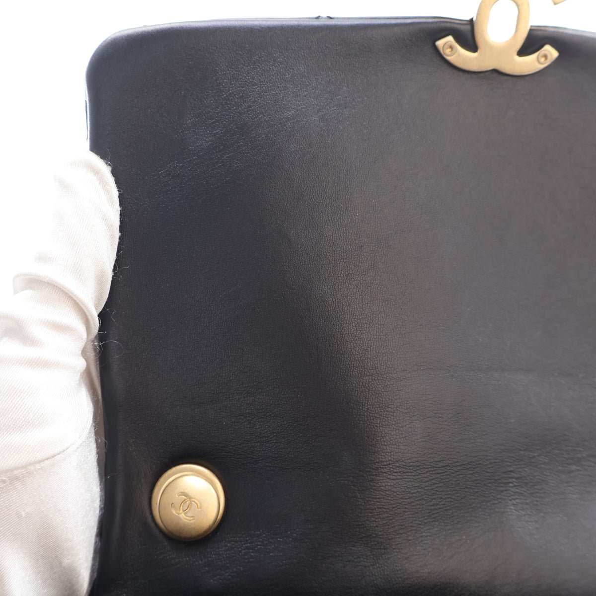 Chanel Lambskin Lacquered Chain Flap Bag, photo 17 of 20