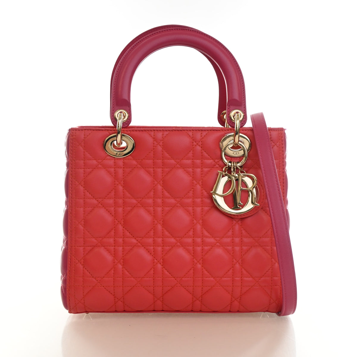 Pre-Owned Christian Dior Lady Dior Medium Lambskin, photo 1 of 17