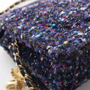 Chanel Tweed Wallet On Chai...