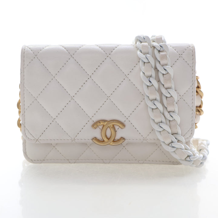 Chanel Lambskin Wallet on Chain