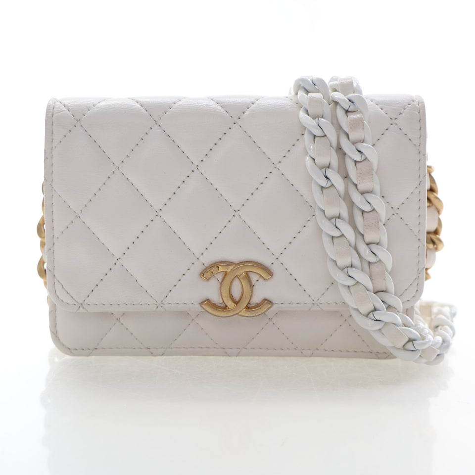 Chanel Lambskin Wallet on Chain