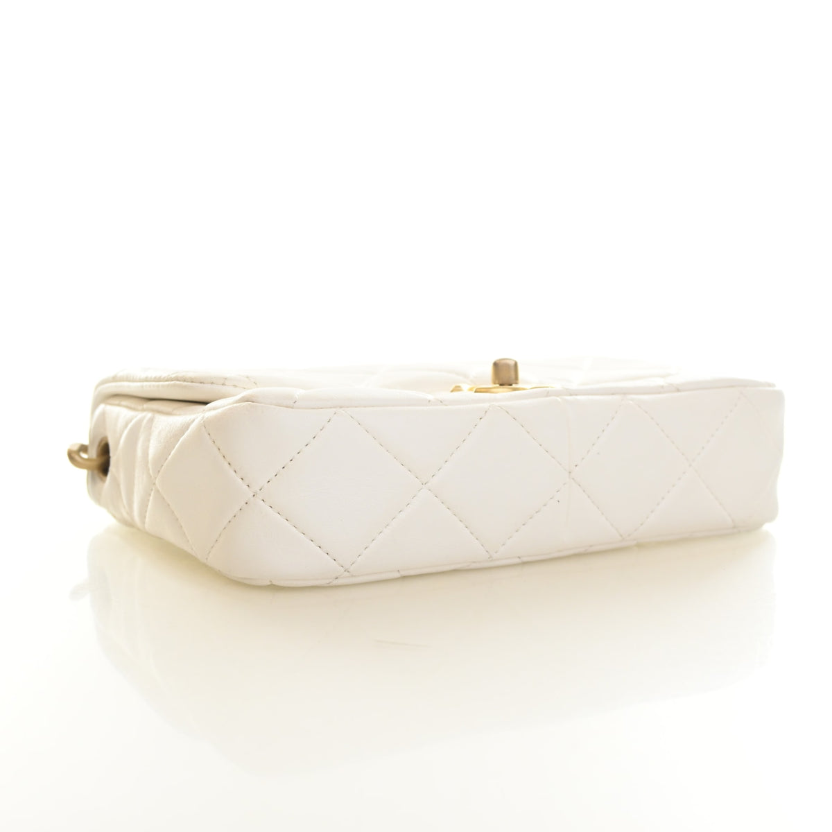Chanel Small Lambskin Chain Flap Bag, photo 5 of 18