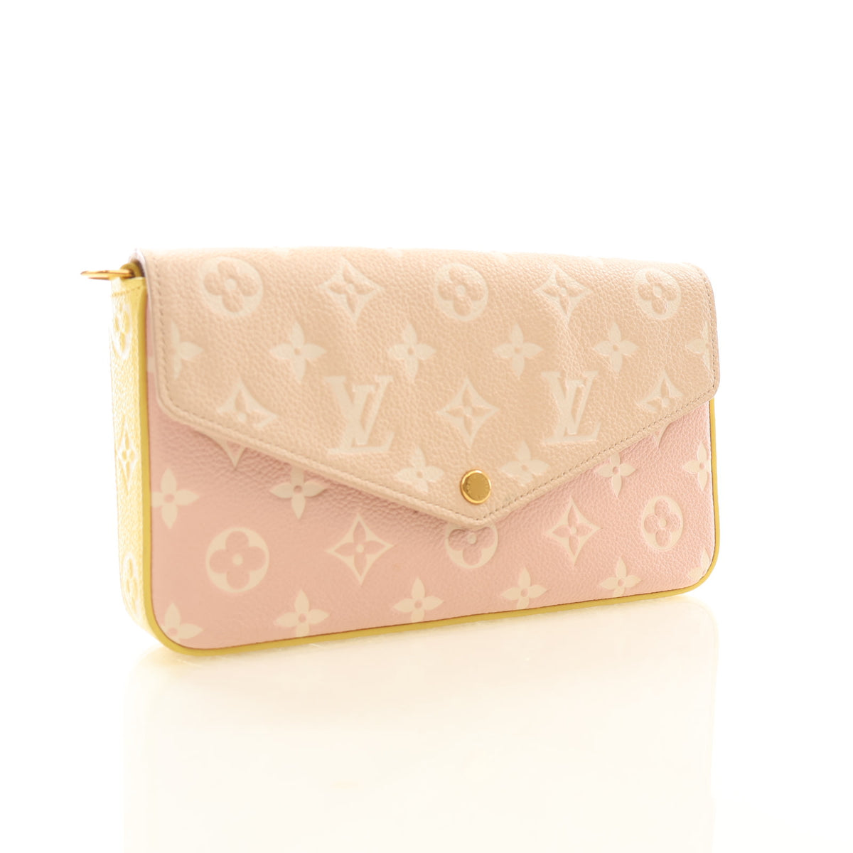 Louis Vuitton Monogram Empreinte Felicie Pochette Chain Wallet, photo 2 of 15