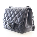 Chanel Lambskin So Black Mi...