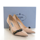 Prada Patent Bow Pumps Sz 36