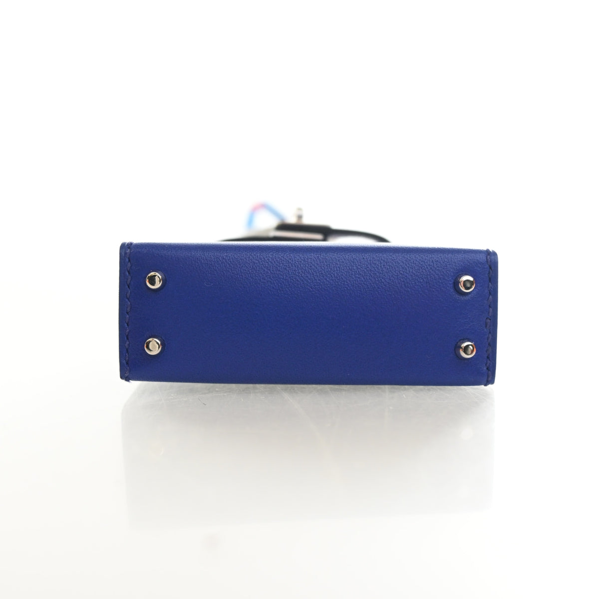 Hermes Bleu Electric Tadelakt Mini Kelly Twilly Bag, photo 6 of 9