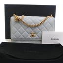 Chanel Lambskin Camellia Pe...