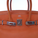 Hermes Orange Swift Birkin 30