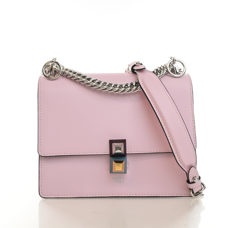 Fendi Small Calfskin Kan I Shoulder Bag