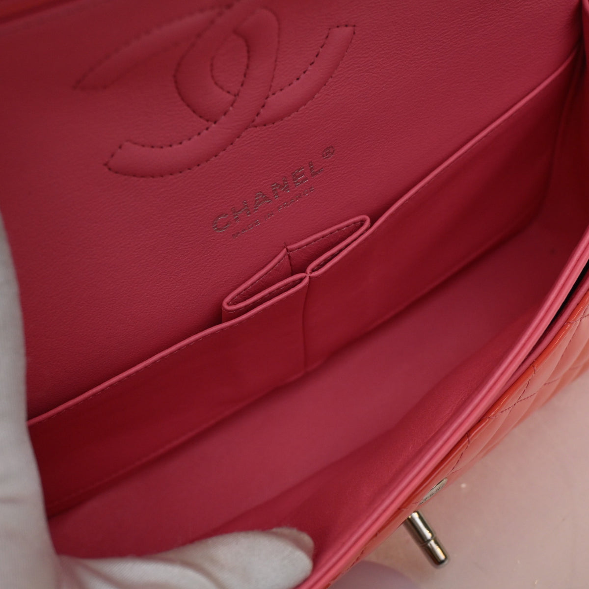 Chanel Medium Patent Classic Double Flap Bag, photo 12 of 19