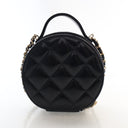 Chanel Small Lambskin Round...