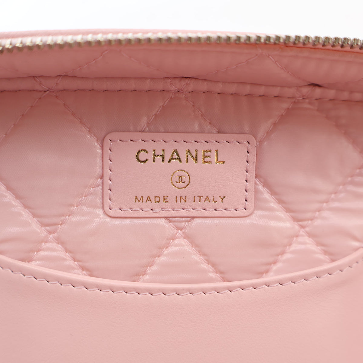 Pre-Owned Chanel Vanity Case Large Caviar Leather, logo detail