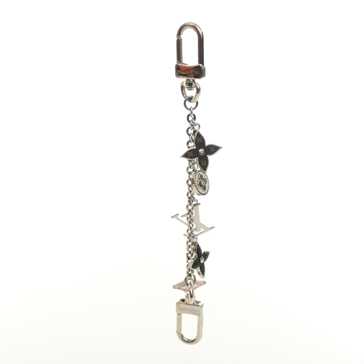 Pre-Owned Louis Vuitton Charm Spring Street Bag, silver hardware close-up, authenticated at Luxe Du Jour