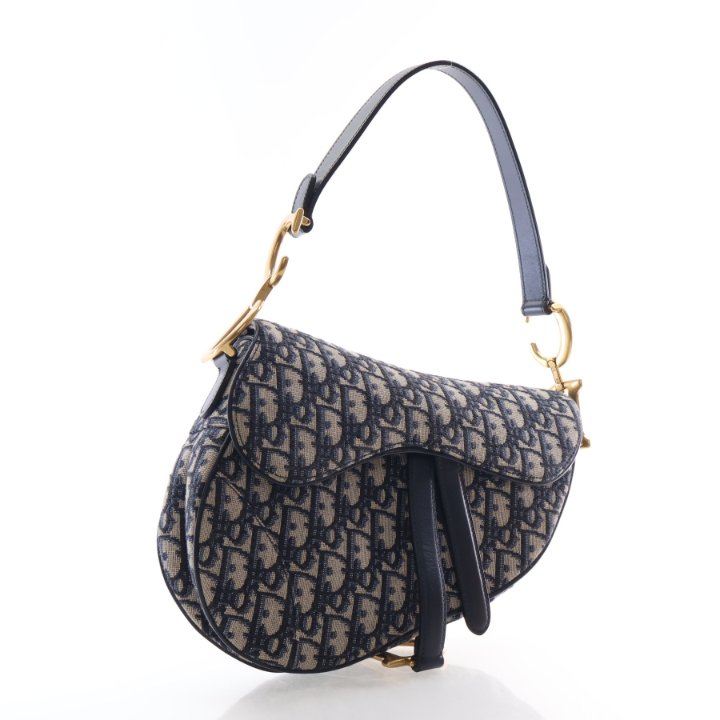 Christian Dior Medium Oblique Saddle Bag