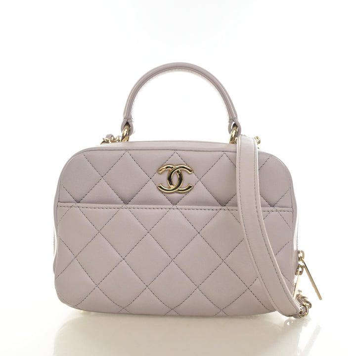 Chanel Lambskin Trendy CC Bowling Bag