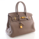 Hermes Etoupe Togo Birkin 30 