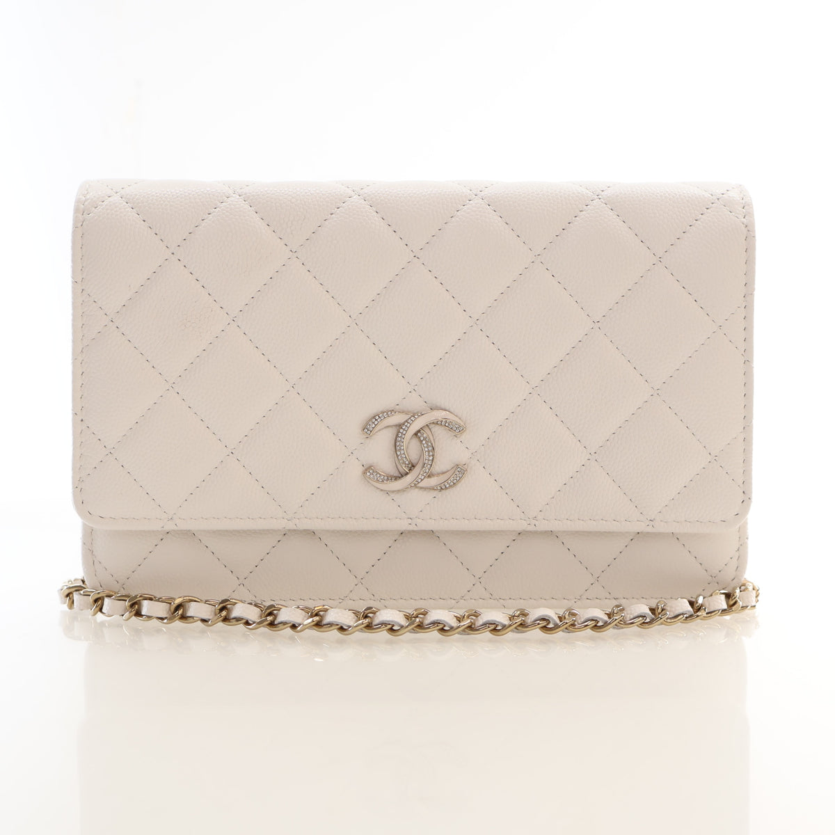 Chanel Caviar CC Wallet On Chain (WOC), photo 1 of 22