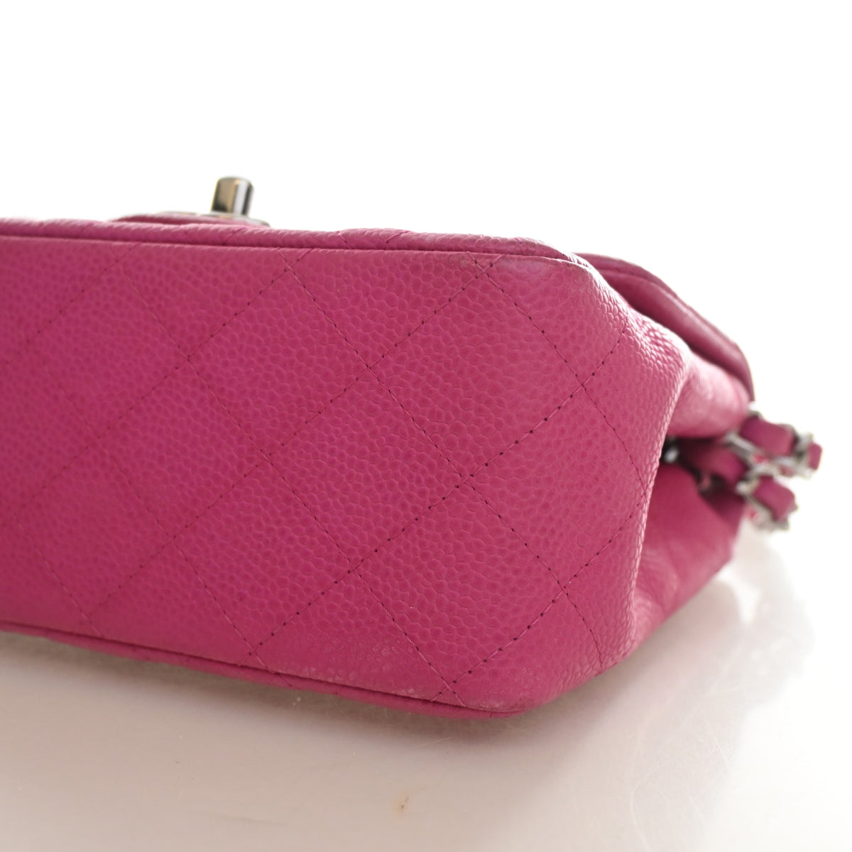 Chanel Mini Caviar Square Classic Flap Bag, photo 8 of 26