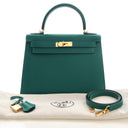 Hermes Malachite Epsom Kell...