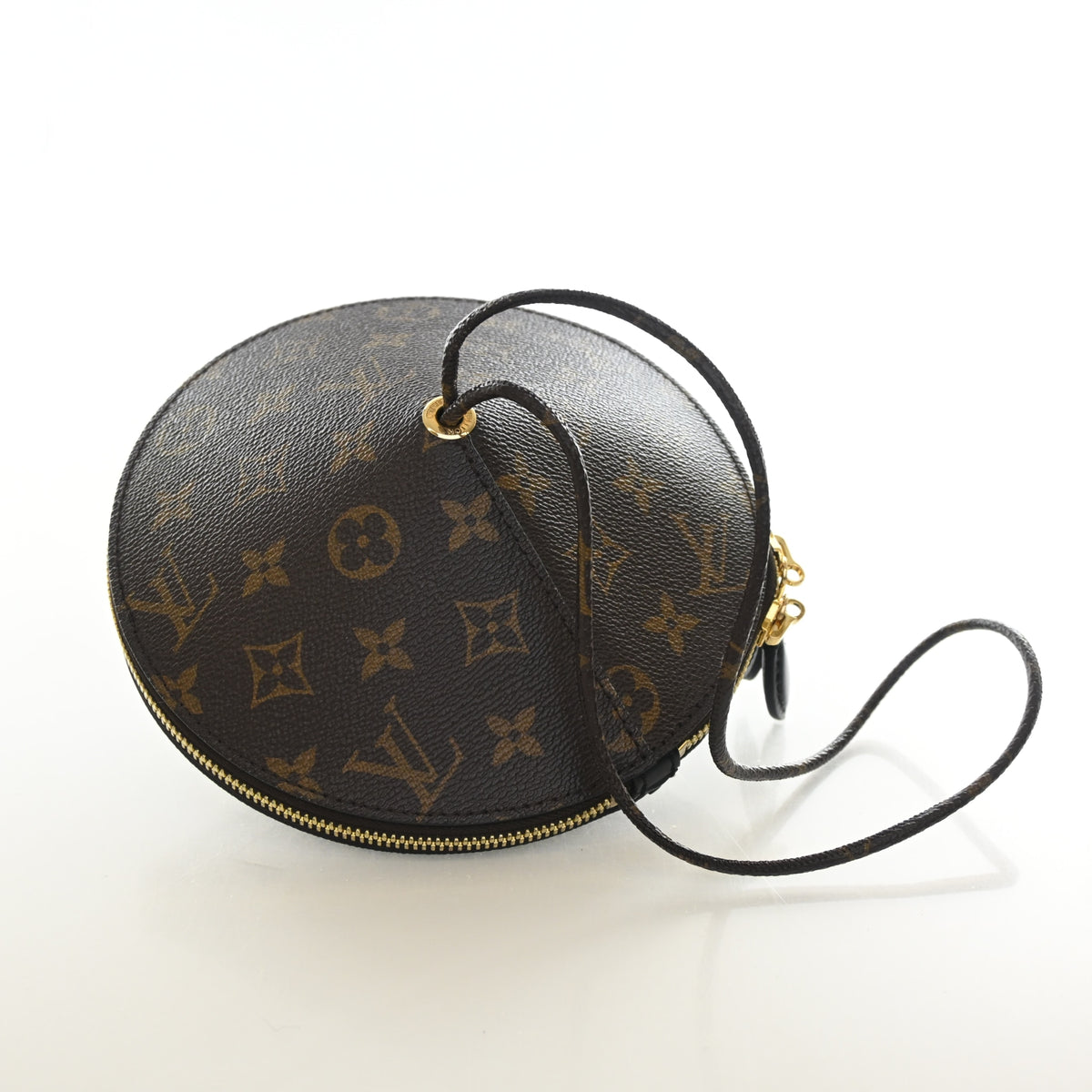 Pre-Owned Louis Vuitton Monogram Toupie, three-quarter view
