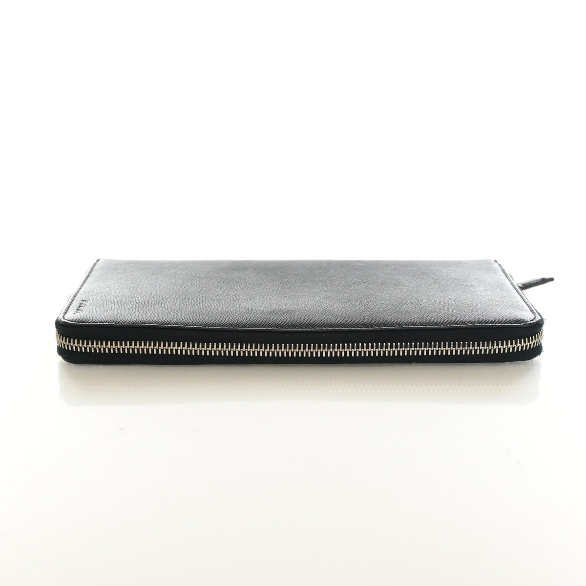 Pre-Owned Prada Saffiano Zippy Organizer, side profile, photo 11 of 12