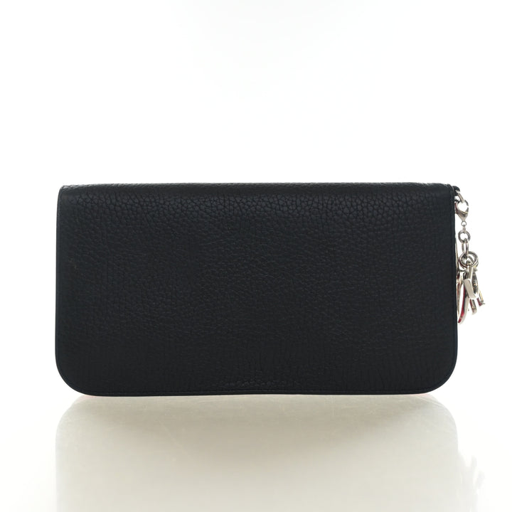Christian Dior Calfskin Zip Around Wallet