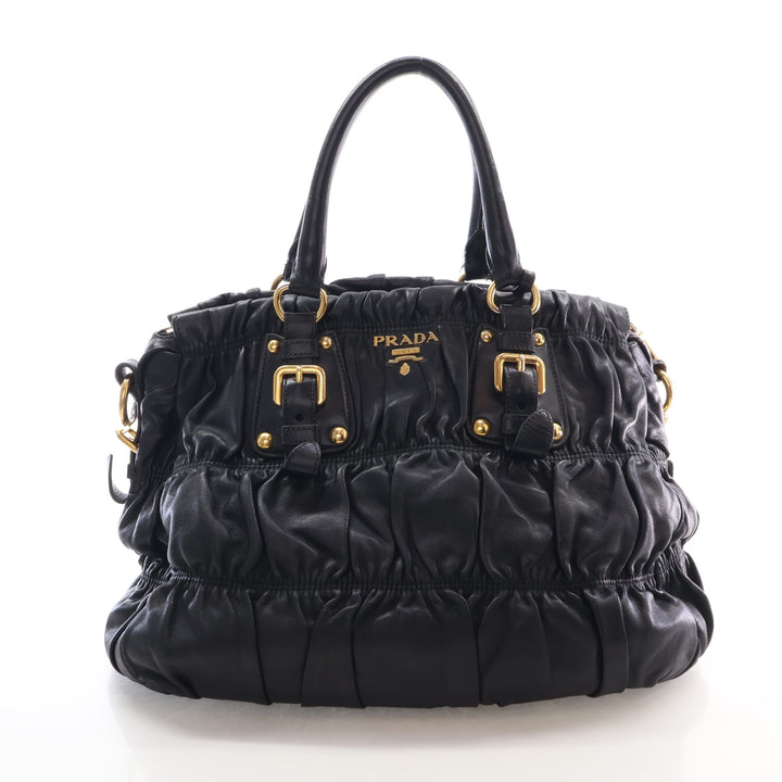Prada Medium Nappa Gaufre Shoulder Bag