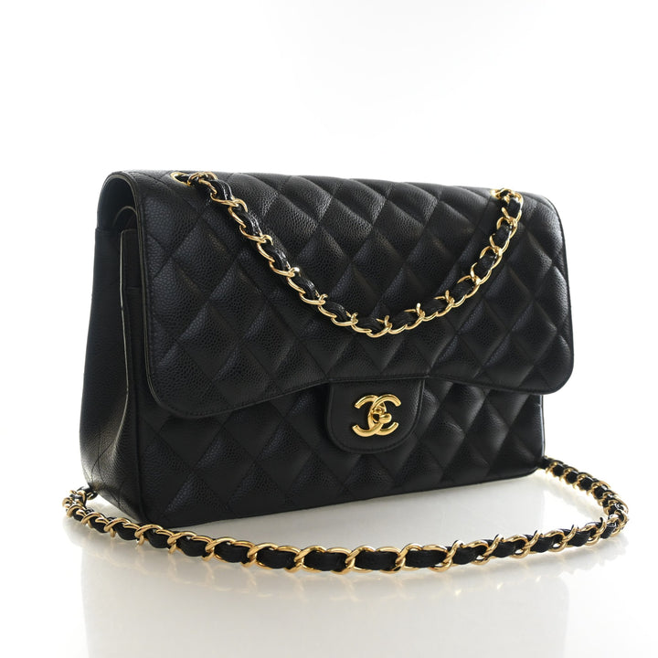 Chanel Jumbo Caviar Classic Double Flap Bag