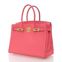 Hermes Rose Lipstick Togo B...