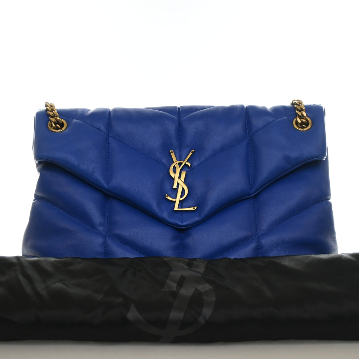 Saint Laurent Medium Lambskin Loulou Puffer, photo 15 of 15