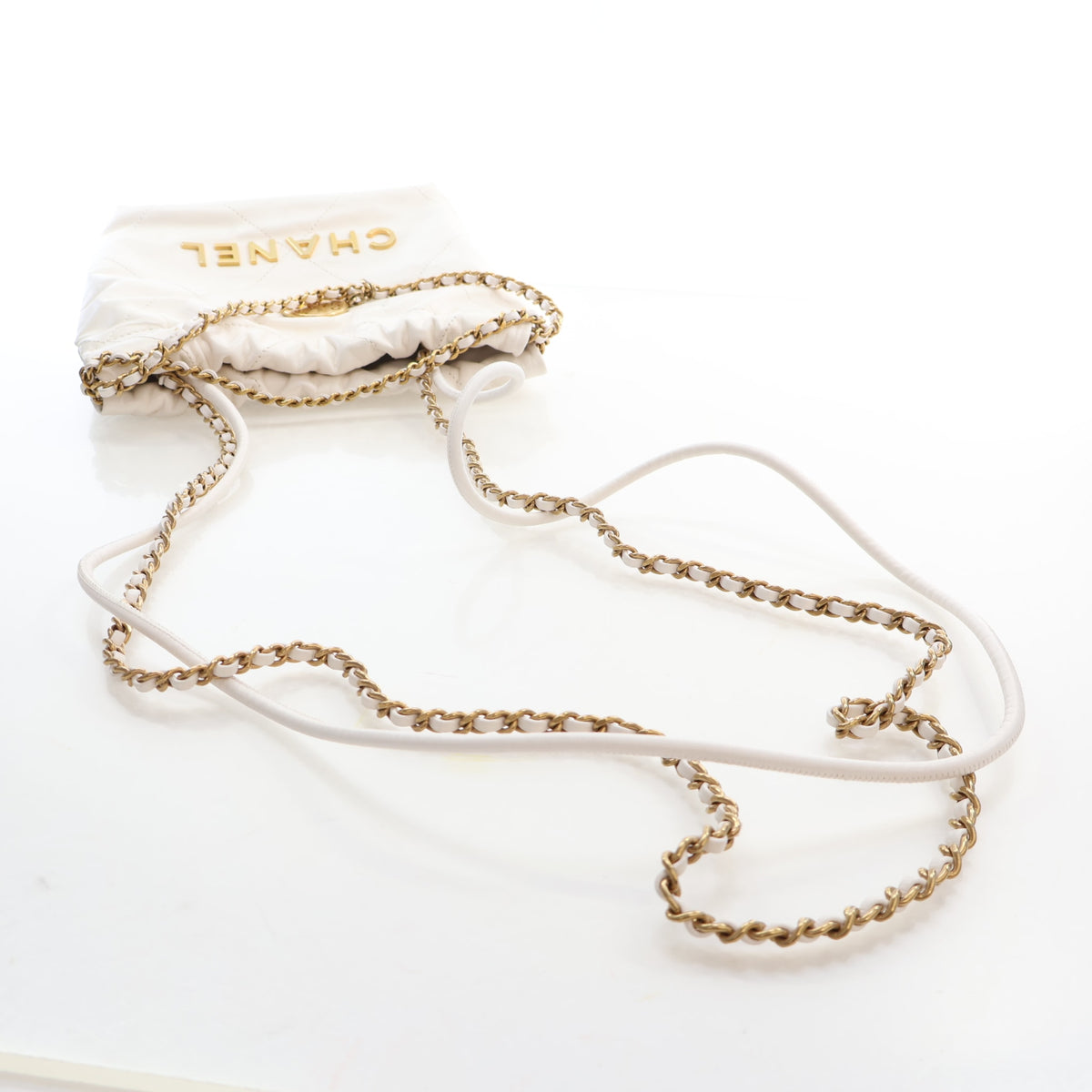 Chanel Mini Calfskin 22 Hobo, photo 11 of 18