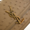 Saint Laurent Small Ostrich...