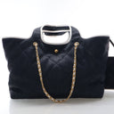 Chanel Large Raffia Coco Be...
